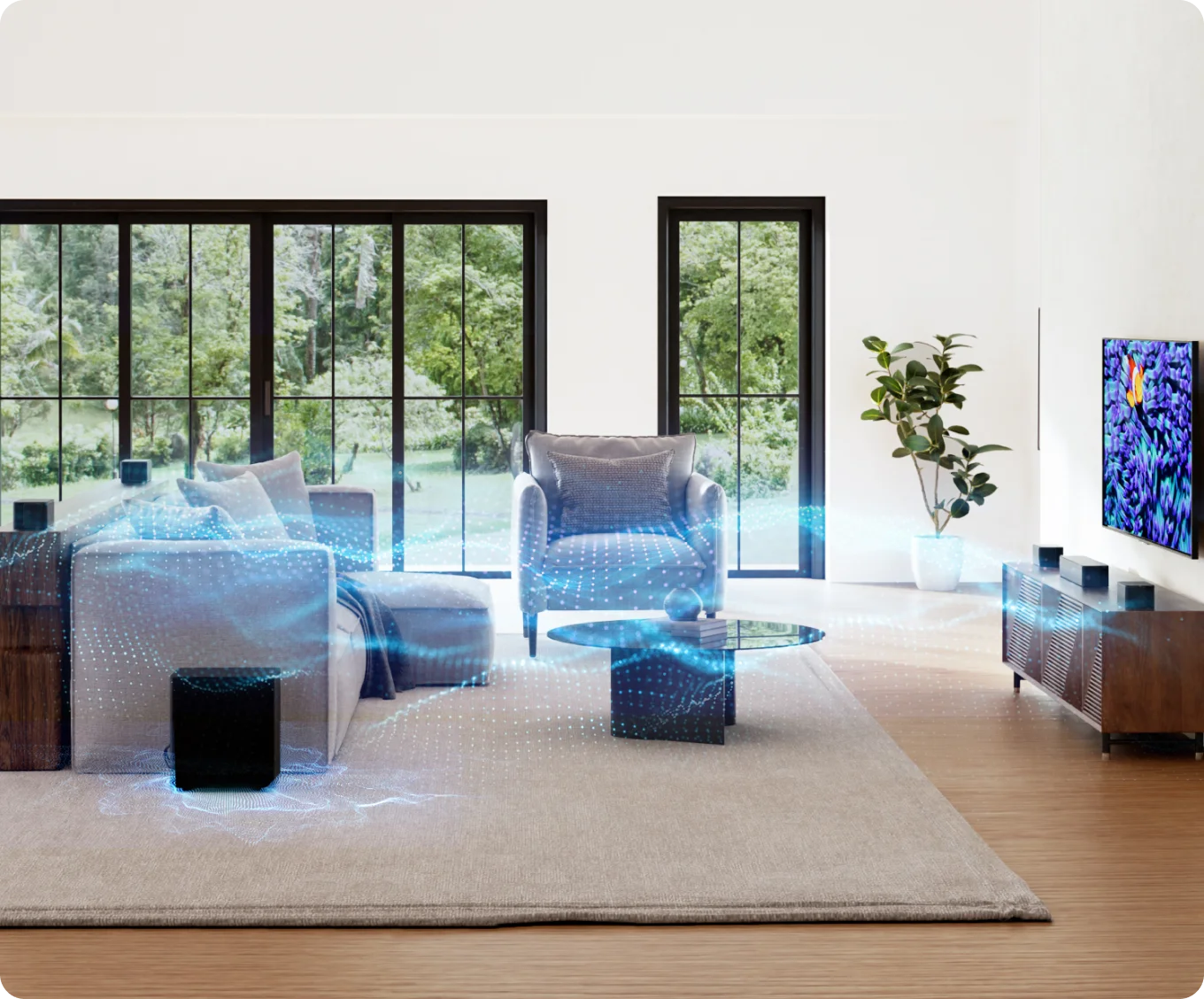 Poseidon D70 7.1 Soundbar Remote Control
