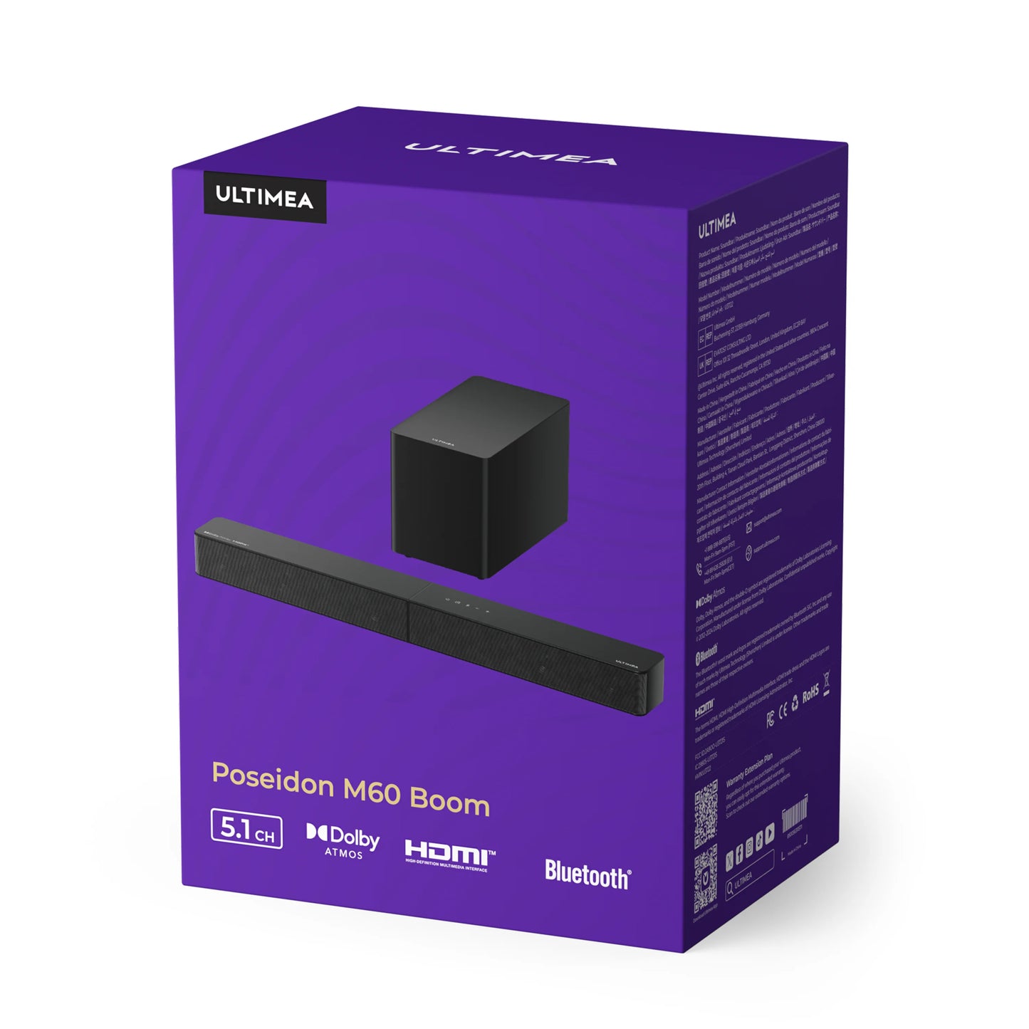 Poseidon M60 Boom 5.1 Soundbar