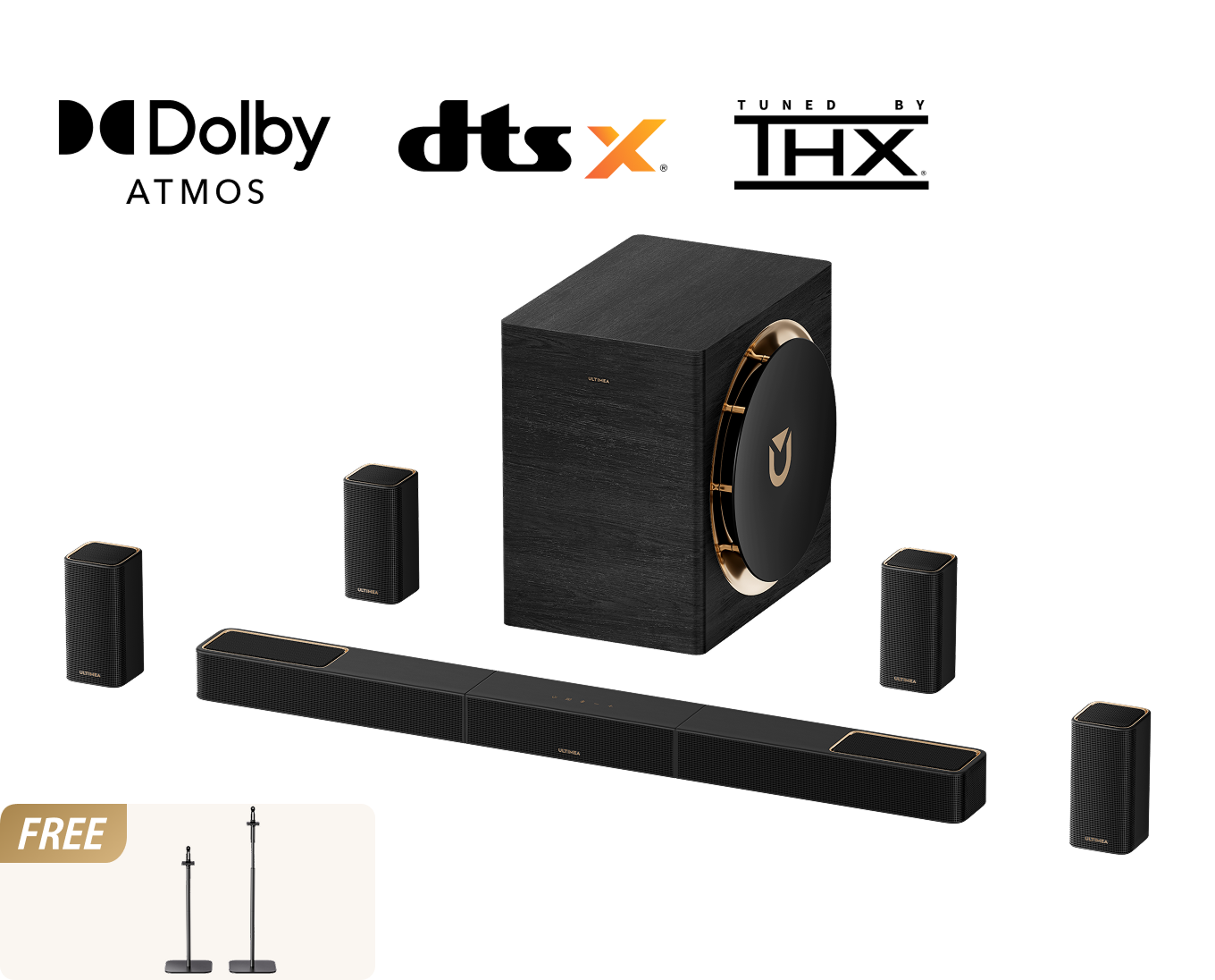 ULTIMEA Skywave X100 | 9.1.6 Dolby Atmos Surround Soundbar