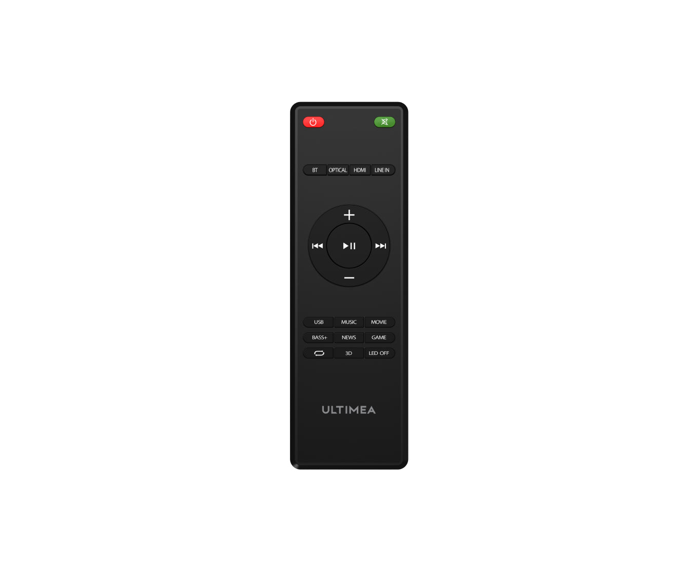 Odine III Soundbar Remote Control