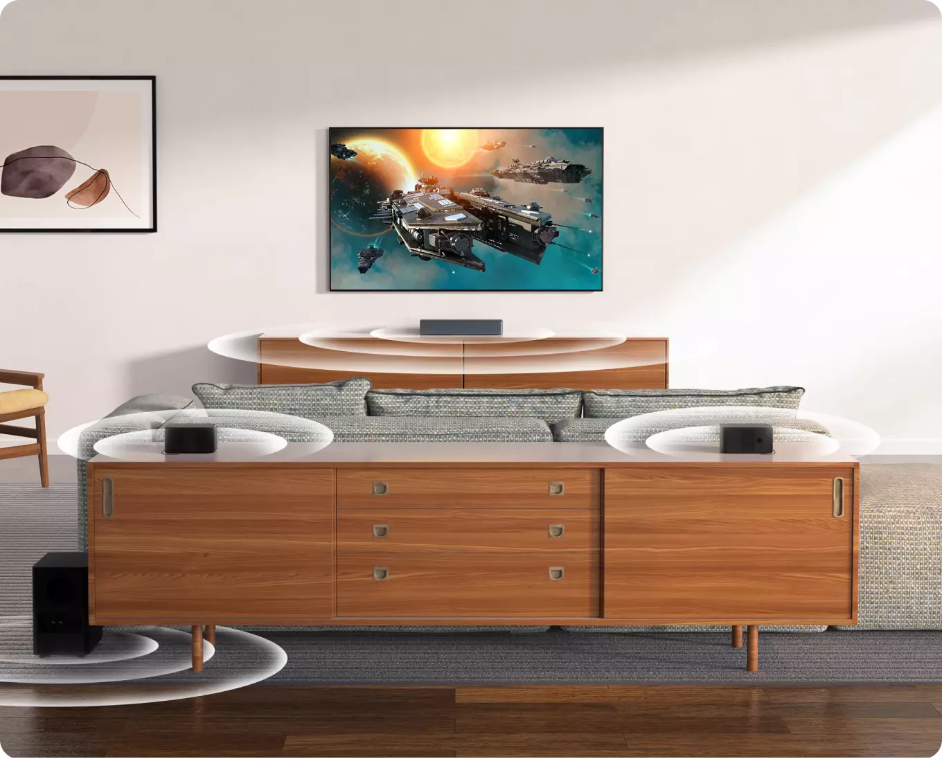 Poseidon D50 Soundbar Remote Control