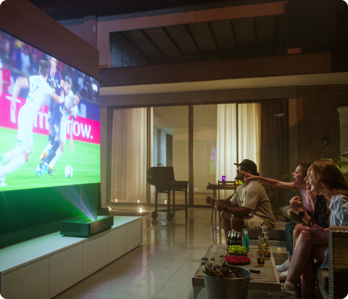 Thor T60 & Laser TV ALR Cinematic Screen