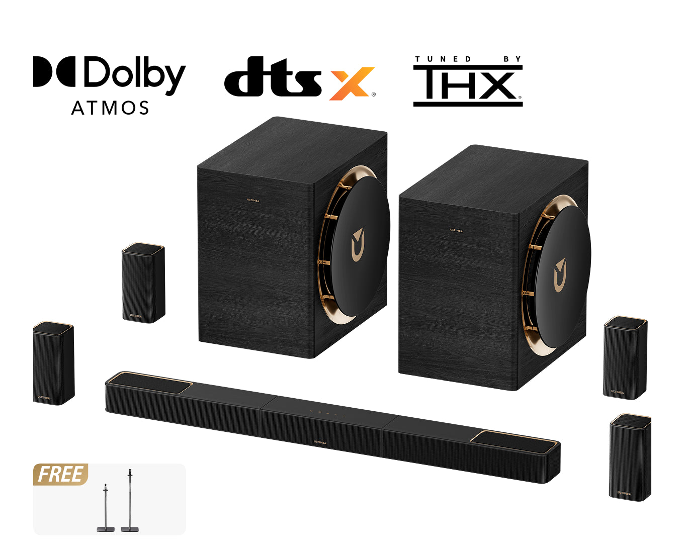 ULTIMEA Skywave X100 Dual | 9.2.6 Dolby Atmos Surround Soundbar