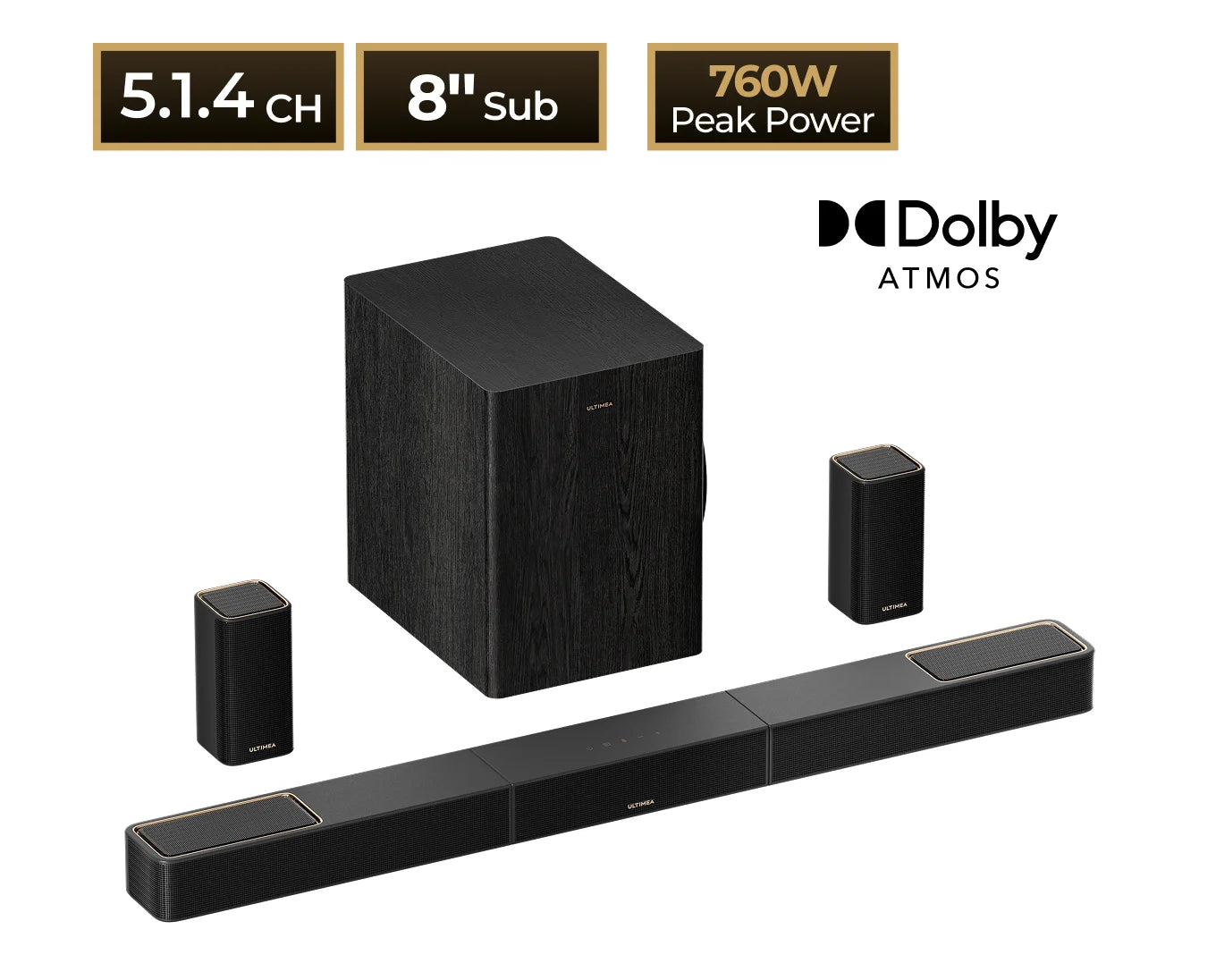 Skywave X50 5.1.4 Soundbar