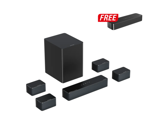 Poseidon D80 Dolby Atmos Soundbar + Free Gift