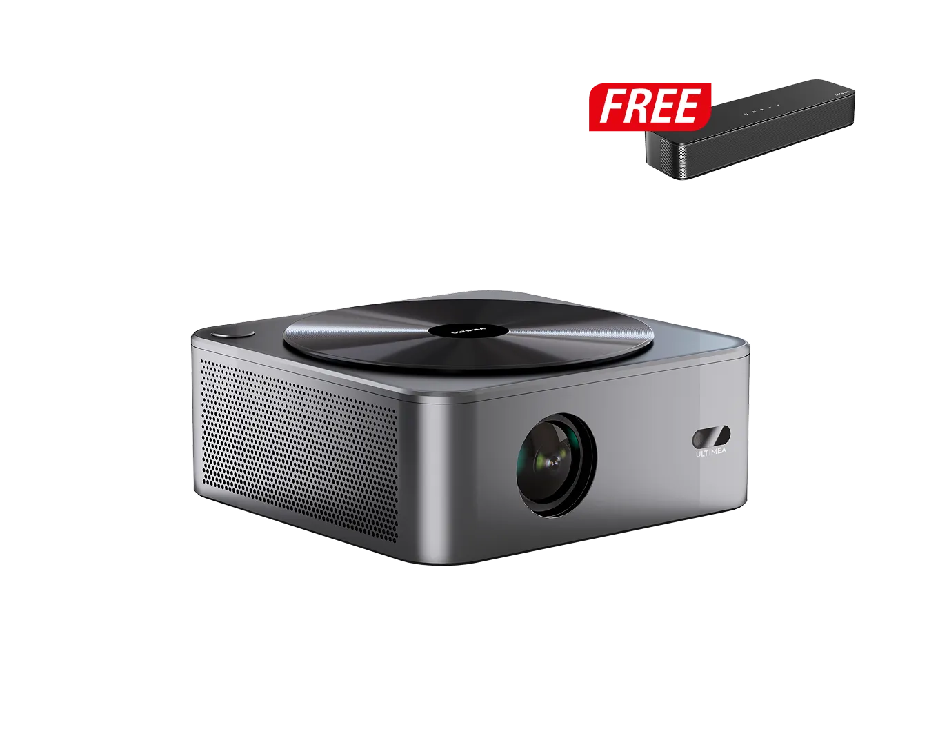 Ultimea Apollo P40 | Native 1080P Smart Projector with 4K
