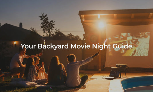 Your Backyard Movie Night Guide: How to Light Up Outdoor Evenings with a Projector and Speaker