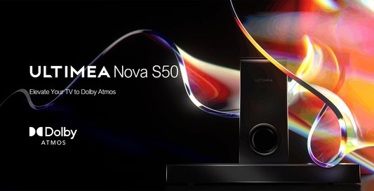 ULTIMEA Nova S50 - The World's Slimmest Dolby Atmos 2.1 Soundbar Under $150