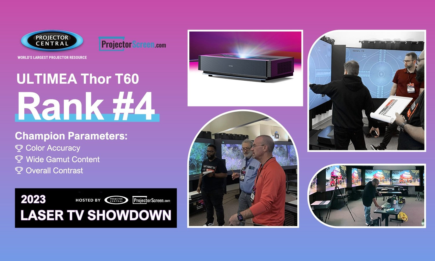 ULTIMEA Thor T60 Laser TV at the 2023 Laser TV