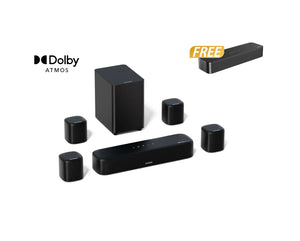 Aura A60 7.1 Soundbar + Free Gift