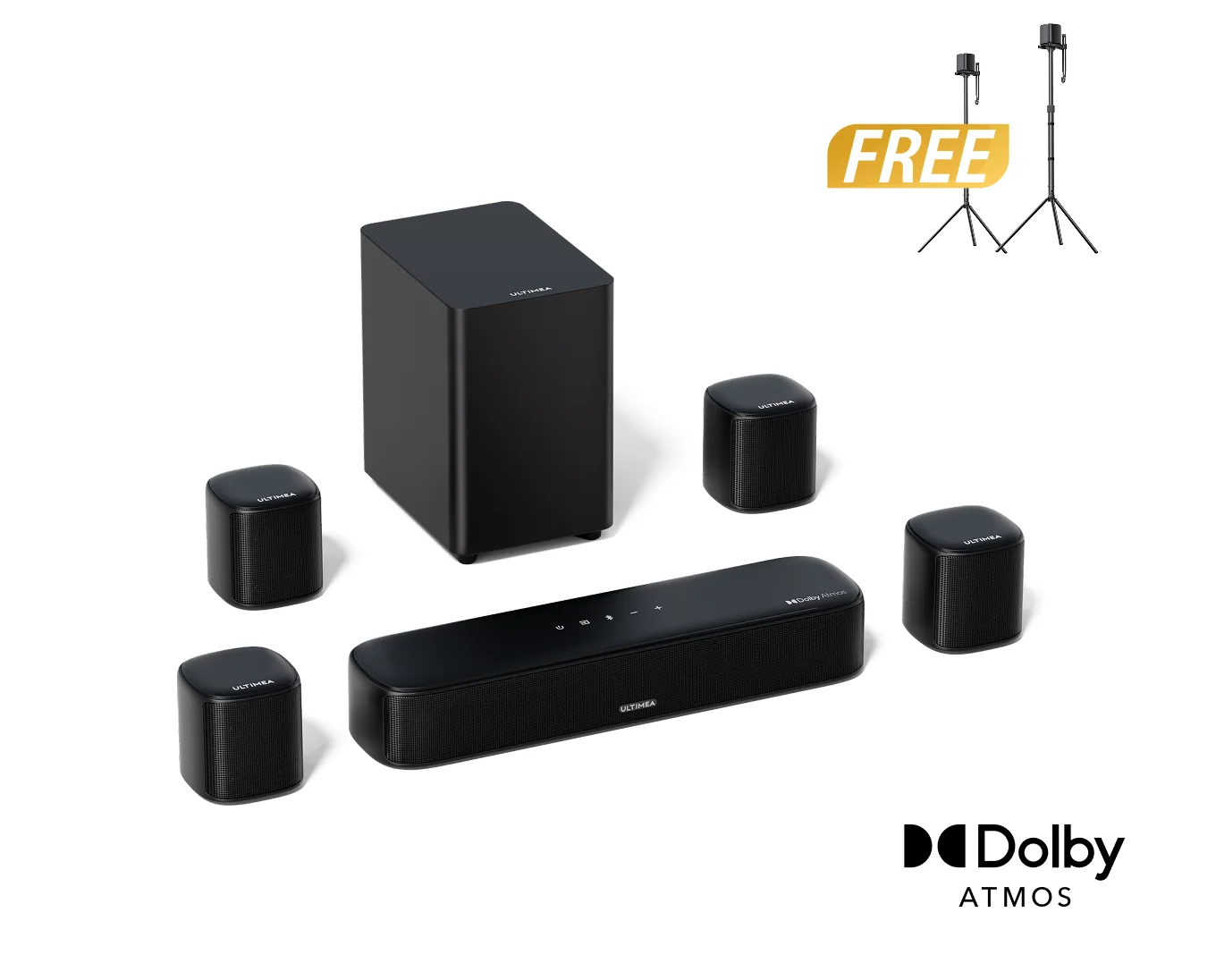 Aura A60 7.1 Soundbar + Free Gift