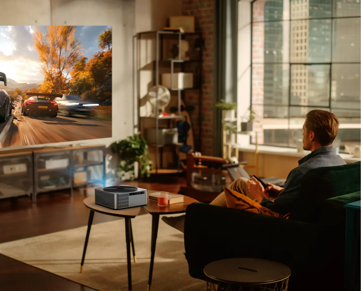 Apollo Led Projector Ultimea Apollo P40 | Native 1080P Smart Projector with 4K Support