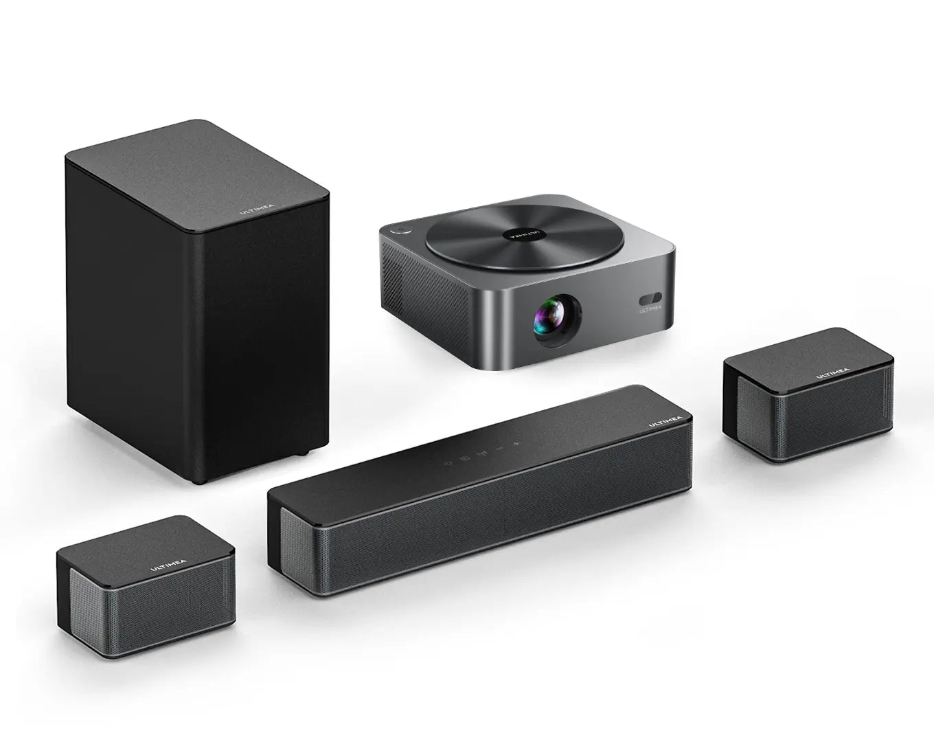 ULTIMEA Poseidon D50 Soundbar 5.1 - Con Subwoofer E Altoparlanti Posteriori, Bluetooth Home Theater - Foto 7