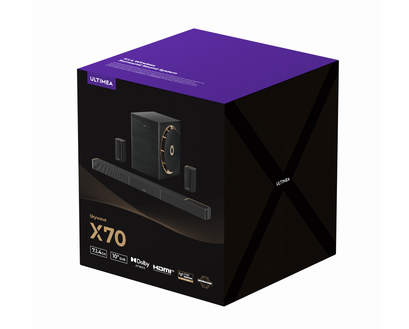 Skywave X70 7.1.4 Soundbar