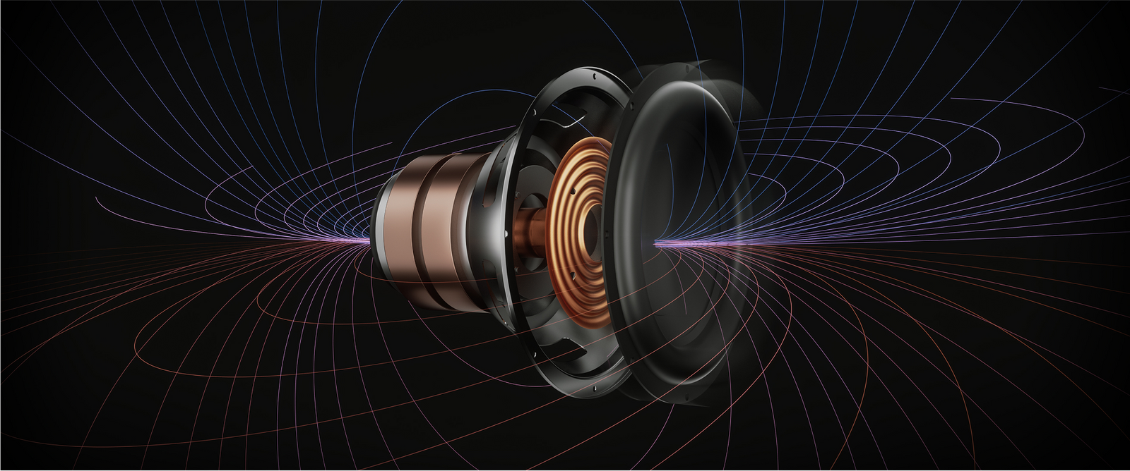 Dual‑Magnet Subwoofer with ±17mm High Excursion