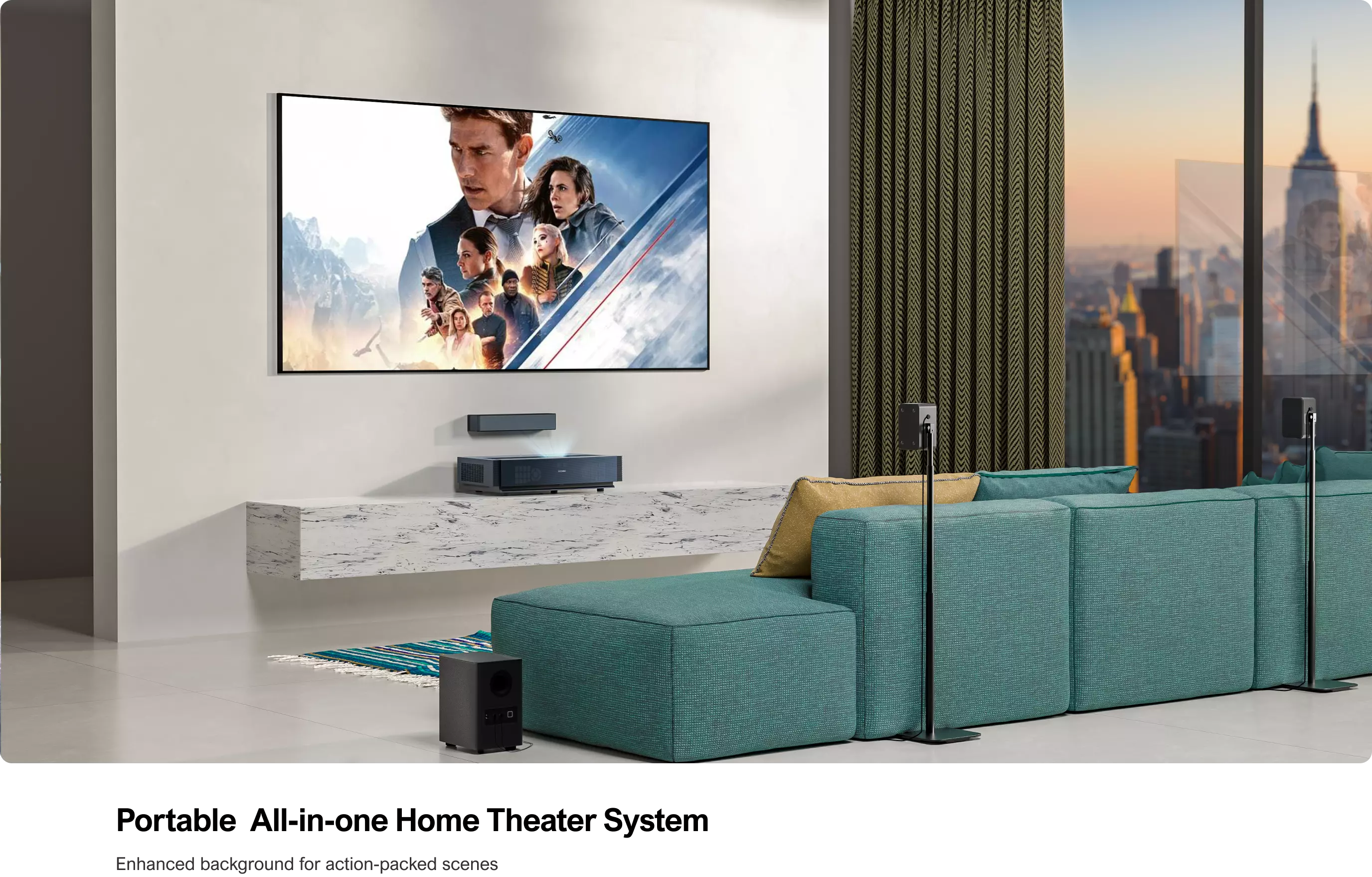 Hey there! Welcome to our Poseidon D60 soundbar operation video. 🎉