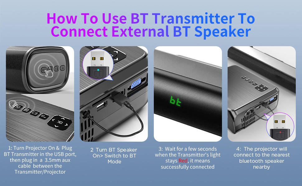 How to connect external BT speaker