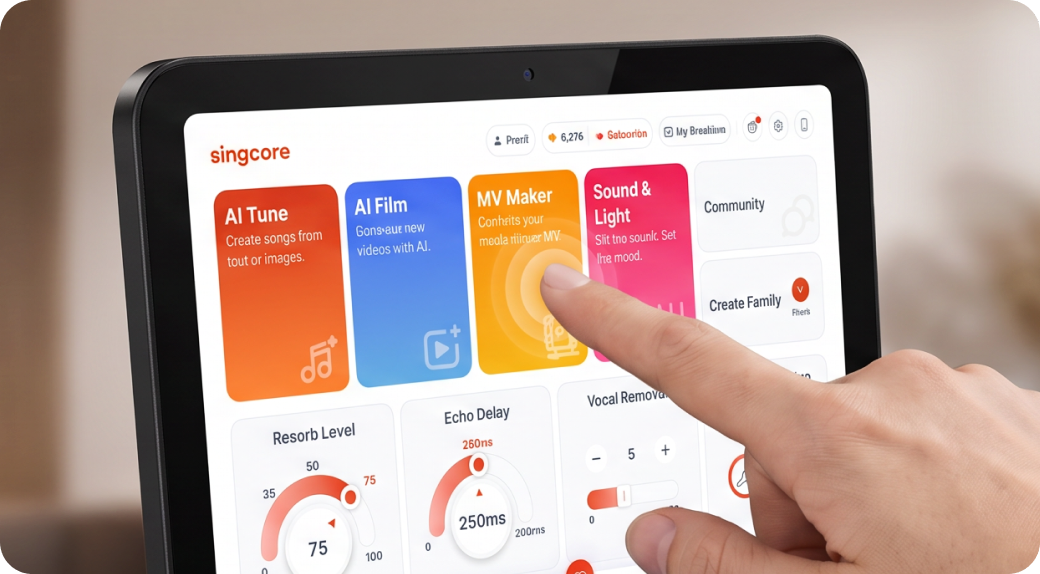 10.1” HD Touchscreen