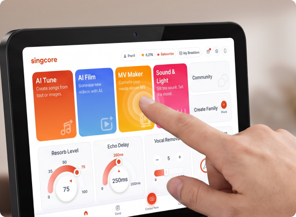 10.1” HD Touchscreen