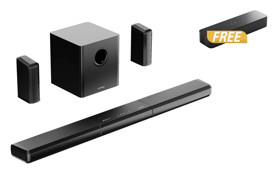 Apollo S90 9.1 Soundbar + Free Gift