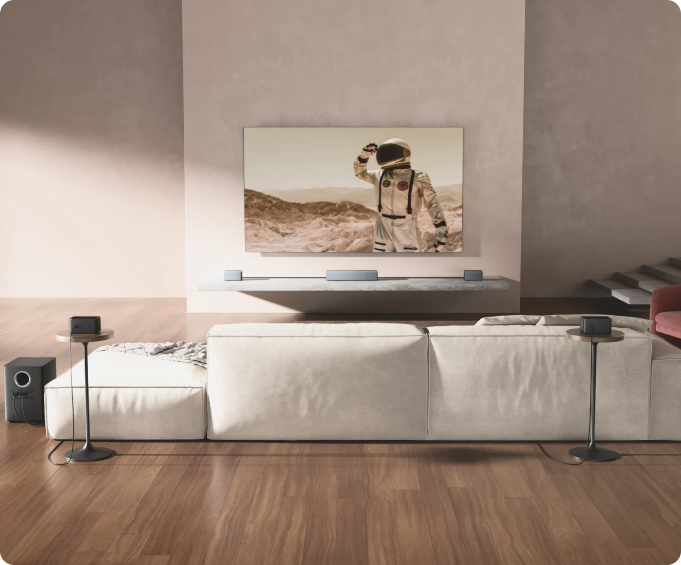 Poseidon D80 Boom Dolby Atmos Soundbar + Free Gift - Pre Order
