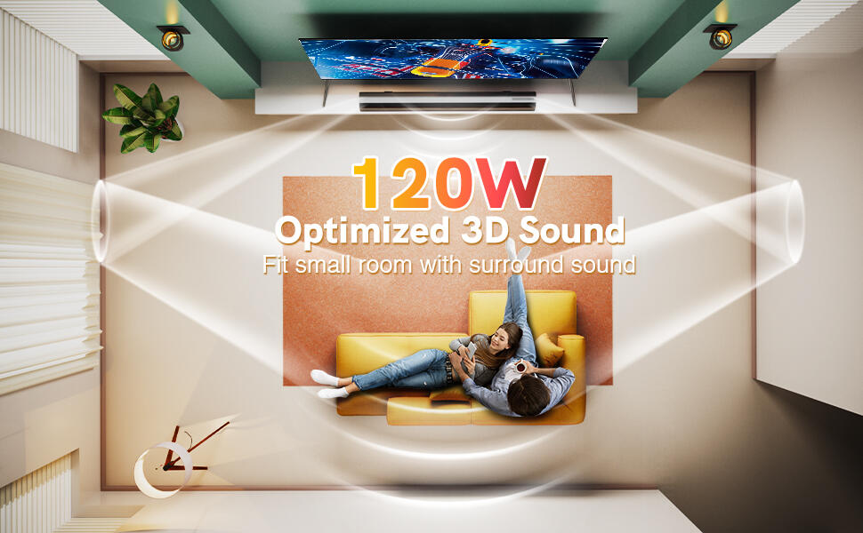 Fill the room with optimized 3D sound
