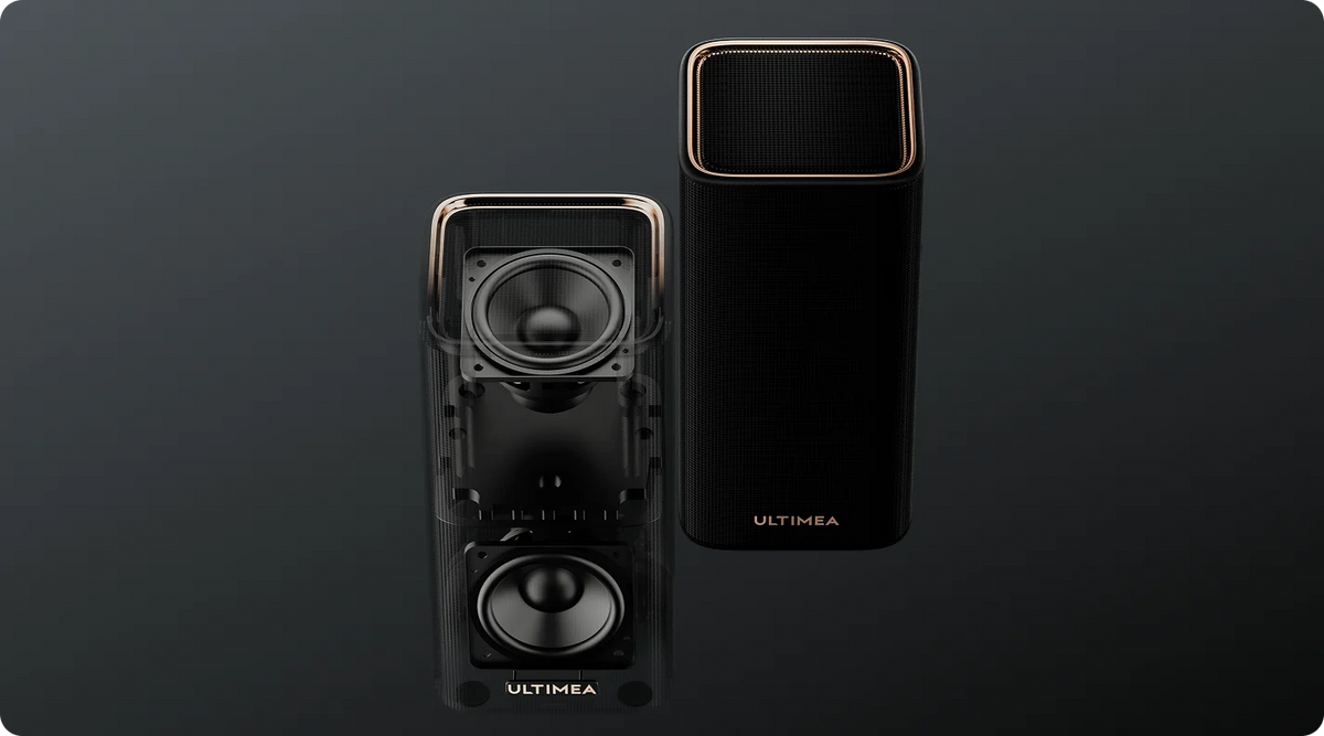 Surround Speakers with Side and Up‑Firing Drivers