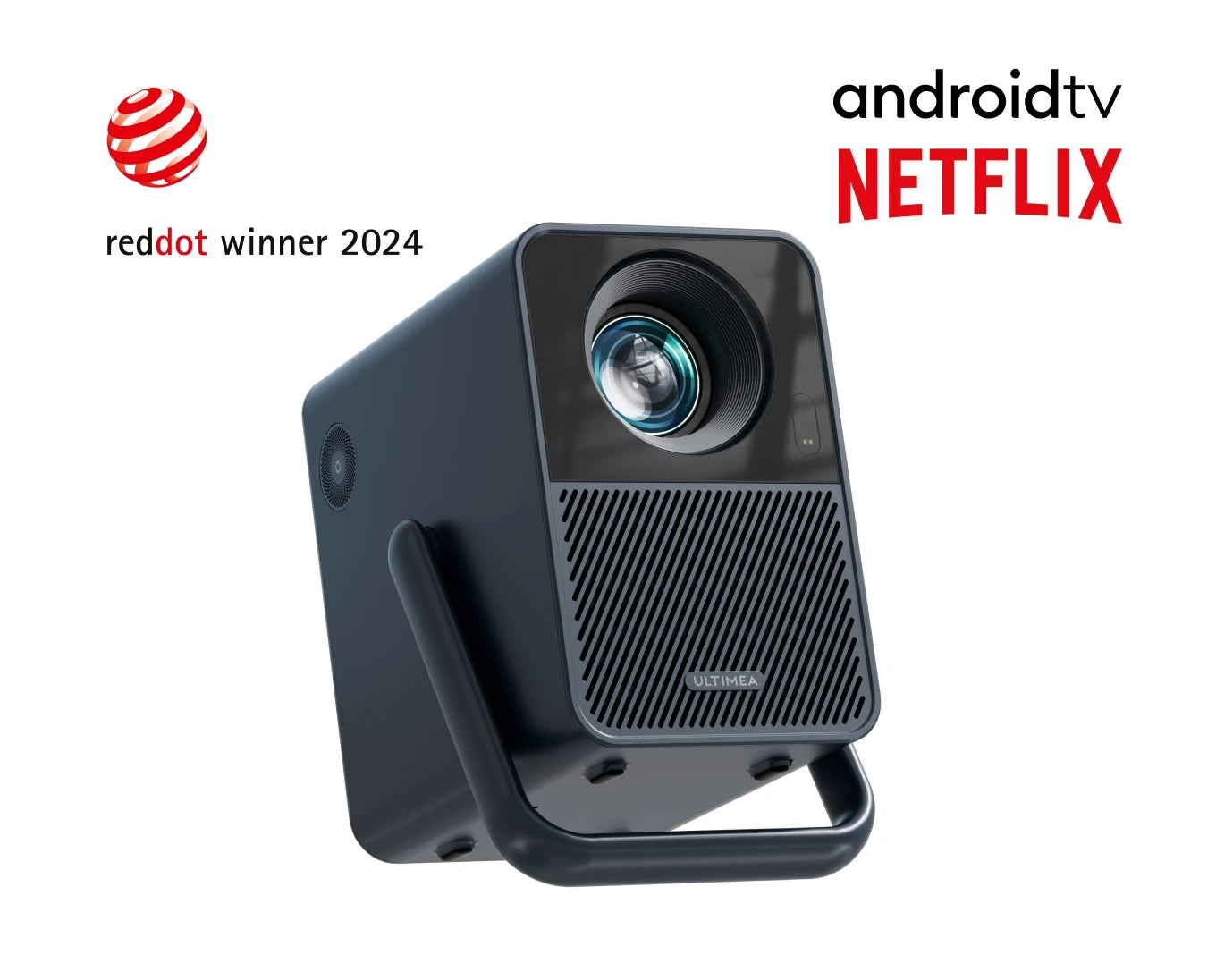 Ultimea Apollo P40 | Native 1080P Smart Projector with 4K Support