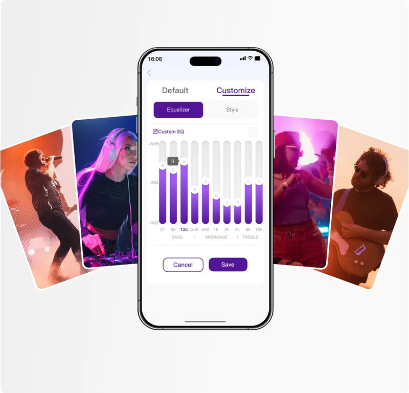 10-band Equalizer Settings