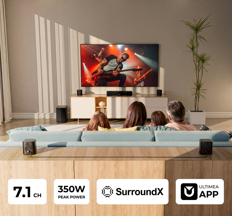Aura A40 Pro 7.1 Soundbar with App Control