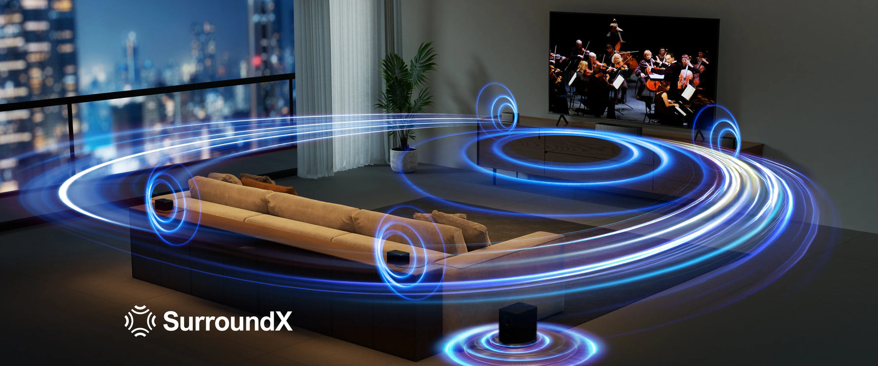 Zvukový systém Ultimea Poseidon D80 7.1 – Úžasný zážitok z domáceho kina 2 Domáce kino Ultimea Poseidon D80 s technológiou Dolby Atmos