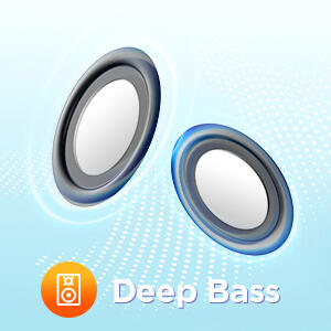 Deep bass audio