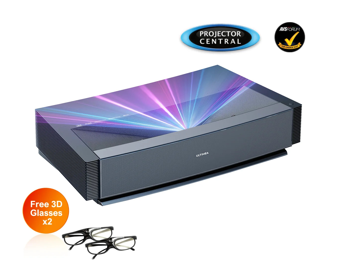 ULTIMEA Thor T60 | 4K 3D Triple Laser TV Projector