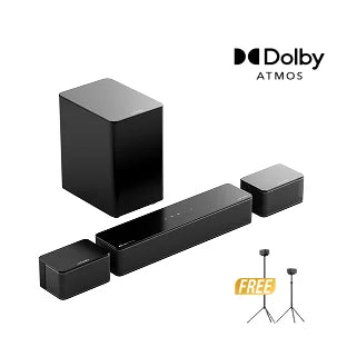 Poseidon D60 Dolby Atmos Soundbar + Free Gift