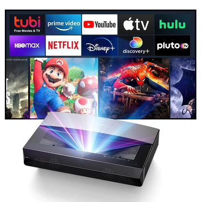 ULTIMEA × Bomaker Polaris 4K Ultra Short Throw Projector Bundle