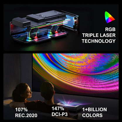 ULTIMEA × Bomaker Polaris 4K Ultra Short Throw Projector Bundle