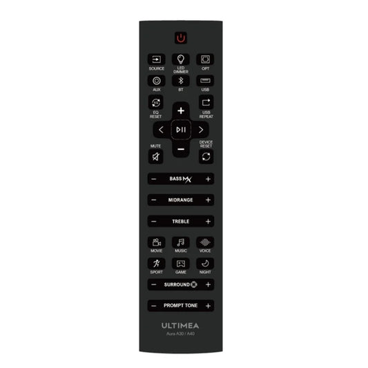 Aura A40 Soundbar Remote Control