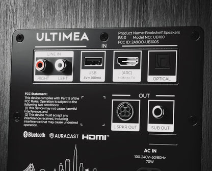 BS-3 Bluetooth Bookshelf Speakers