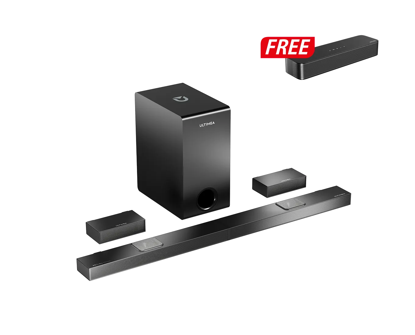 Nova S80 Dolby Atmos Soundbar+ Free Gift