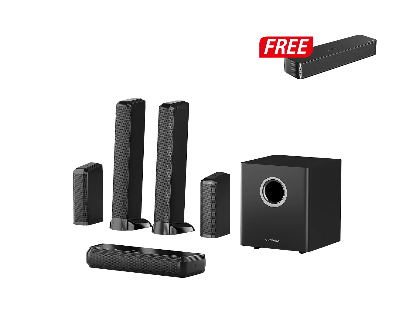 Apollo S90 9.1 Soundbar + Free Gift