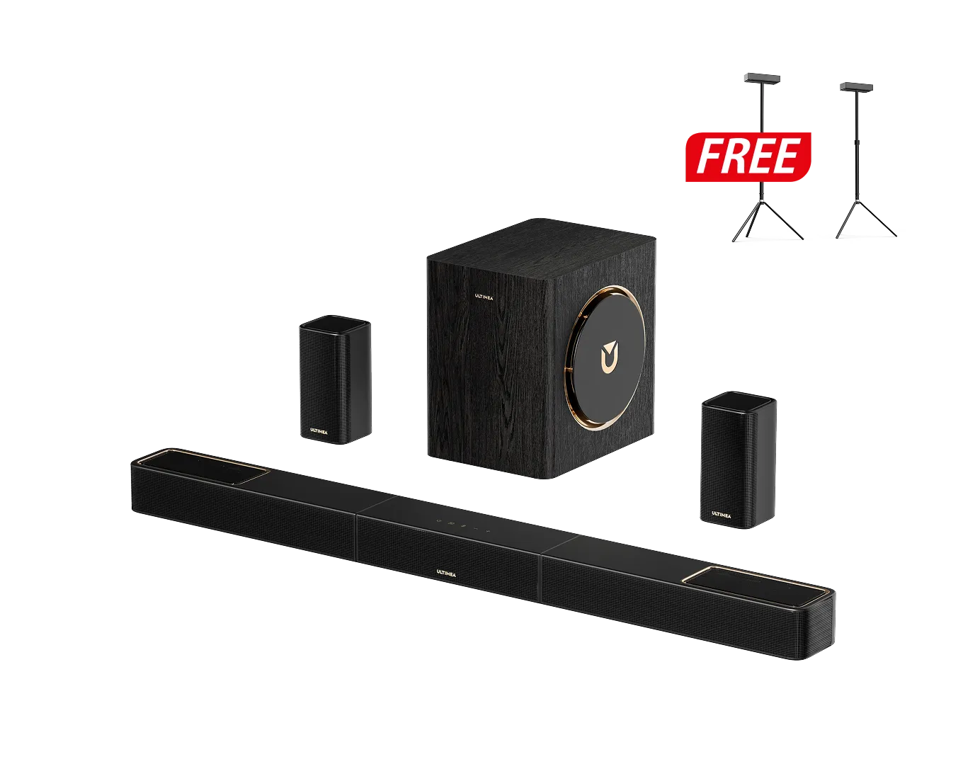 Skywave X40 5.1.2 Soundbar + Free Gift