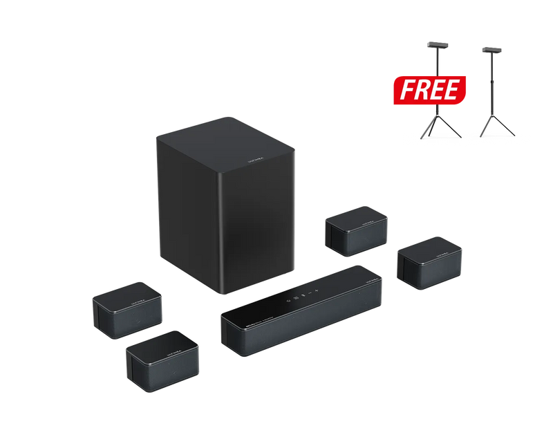 Poseidon D80 Dolby Atmos Soundbar + Free Gift