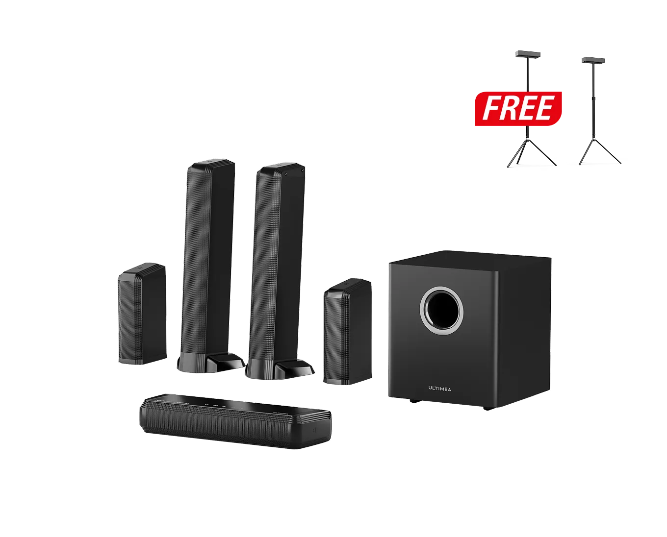Apollo S90 9.1 Soundbar + Free Gift