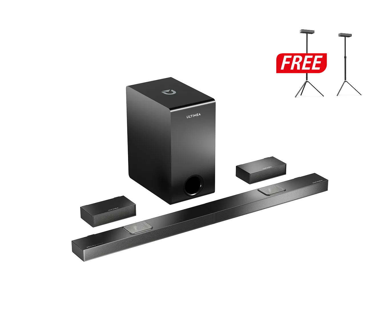 Nova S80 Dolby Atmos Soundbar+ Free Gift