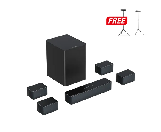 Poseidon D80 Dolby Atmos Soundbar + Free Gift